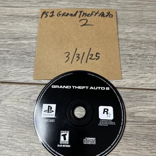 PlayStation 1 PS1 Game Only Grand Theft Auto 2