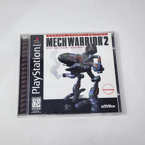MechWarrior 2 (Sony PlayStation 1 PS1) Complete CIB - Tested