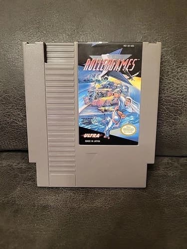 🔥 RollerGames Nintendo NES Authentic Game Cleaned & Tested