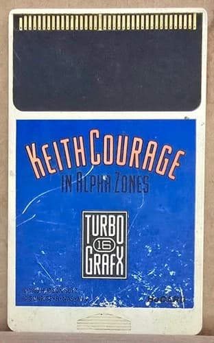 Keith Courage in Alpha Zones TURBOGRAFX-16 Game Only Tested Cartridge Only