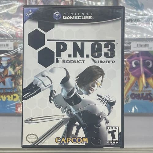 P.N.03: Product Number 03 (Nintendo GameCube, 2003) CIB Complete Tested