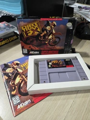 Dirt Trax FX (Super Nintendo, 1995) SNES Complete