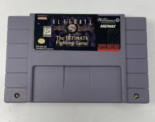 Ultimate Mortal Kombat 3 Super Nintendo Entertainment System 1995 Cartridge Only