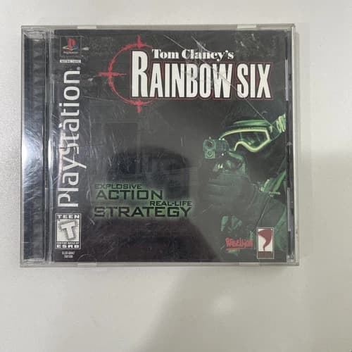 Tom Clancys Rainbow Six PS1 PlayStation 1