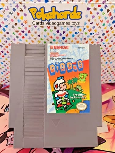 dig dug ii nes cart only