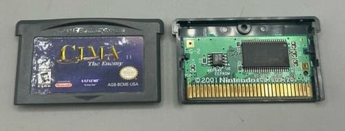 CIMA: The Enemy (GBA, 2003) - Authentic, Clean, Tested - Cart Only