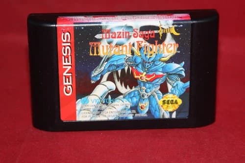 Mazin Saga: Mutant Fighter (Sega Genesis, 1993) Authentic Game Cartridge