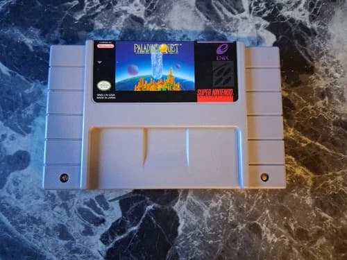Paladin's Quest SNES Authentic Tested Contacts Cleaned