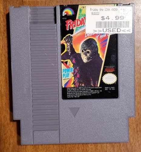 Friday The 13th nes