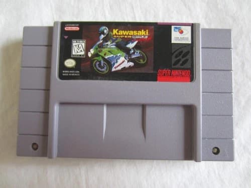 Kawasaki Superbike Challenge (SNES) Super Nintendo Cartridge Only 1995 RARE