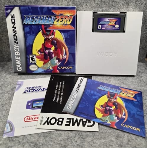 Megaman Mega Man Zero 1 for Nintendo Game Boy Advance GBA, CIB tested