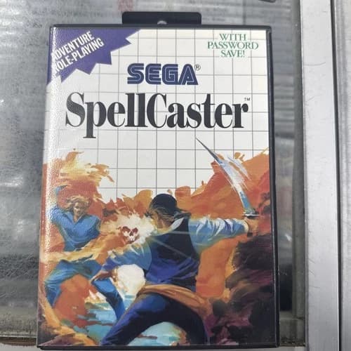 SpellCaster Sega Master System SMS Complete in Box CIB