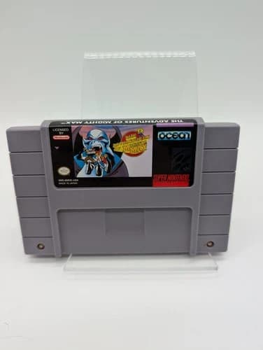 The Adventures Of Mighty Max SNES Super Nintendo (TESTED)