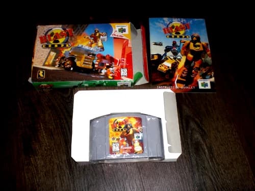 Blast Corps Nintendo 64 N64 Complete in Box CIB AUTHENTIC GENUINE Manual Game
