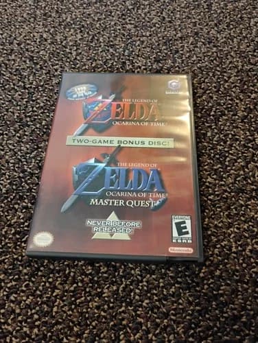 The Legend of Zelda: Ocarina of Time - Master Quest Gamecube US CIB Tested