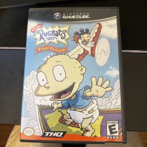 Rugrats: Royal Ransom (Nintendo GameCube, 2002) COMPLETE TESTED