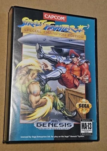 Street Fighter II Special Champion Edition Sega Genesis 1993