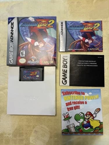 Megaman Zero 2 Gameboy Advance Authentic Cartridge, Tested