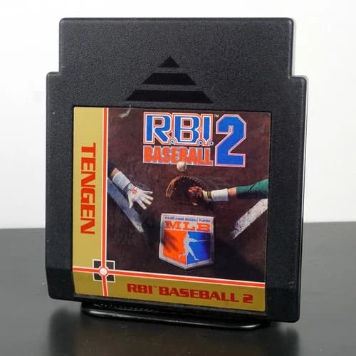 R.B.I. Baseball 2 Cartridge Only Tested!