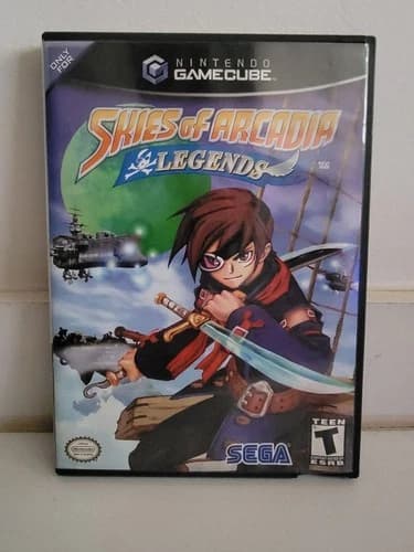Skies of Arcadia Legends (Nintendo GameCube, 2003) Complete In Box!