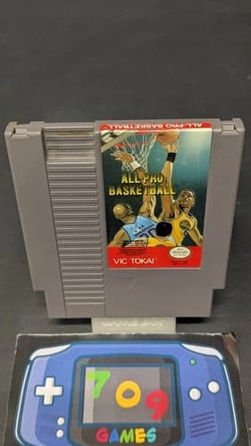 All-Pro Basketball (Nintendo Entertainment System, 1989) NES
