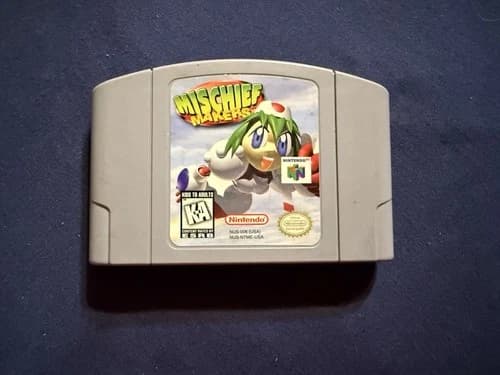 Mischief Makers (Nintendo 64 N64, 1997) - Cartridge Only - Authentic Rare Game