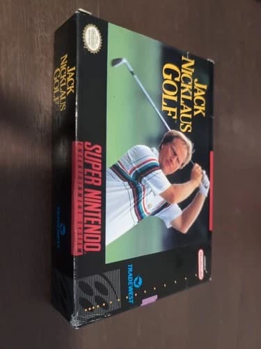 Jack Nicklaus Golf Super Nintendo SNES CIB Complete