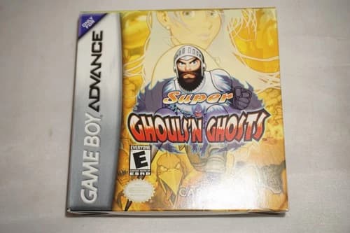 Super Ghouls N Ghosts (Gameboy Advance Game Boy GBA) Complete CIB Authentic
