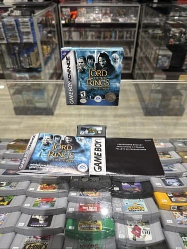 Lord of the Rings: The Two Towers - Game Boy Advance GBA - CIB Complete Tested