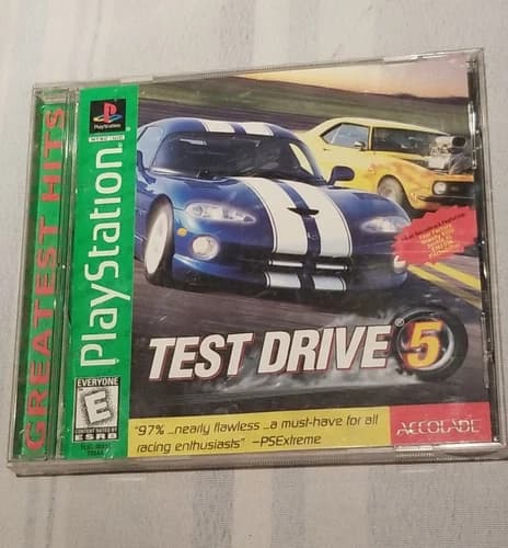 Test Drive 5 (Sony PlayStation 1, 1998) - PS1 - Complete Free Shipping