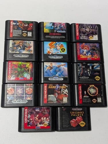 14 Genesis Games Separation Anxiety, Todd's Adventures, Ultimate Mortal Kombat +
