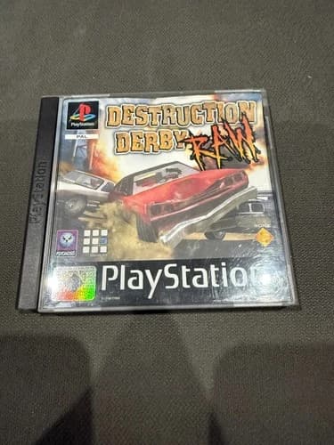 Playstation 1 Destruction Derby Raw