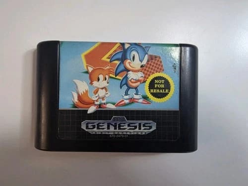 Sonic the Hedgehog 2 Sega Genesis Cartridge only tested