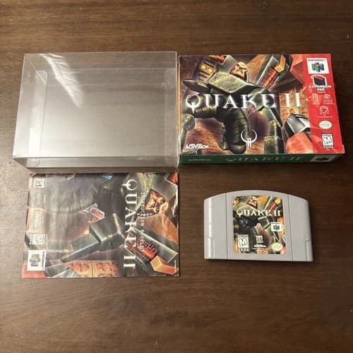 Quake 2 II (Nintendo 64 N64) Complete - Tested - Authentic