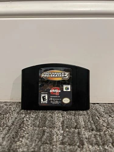 Tony Hawk's Pro Skater 3 Nintendo N64 Authentic & Tested