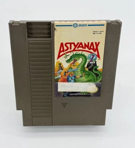 Astyanax Nintendo NES Jaleco Action Platformer Video Game Cartridge