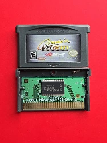 Cruis'n Velocity Game Boy Advance Nintendo GBA Car Racing Freestyle Authentic