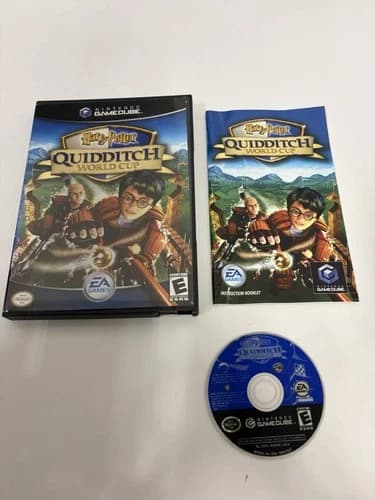 Nintendo GameCube GC Game Harry Potter Quidditch World Cup CIB