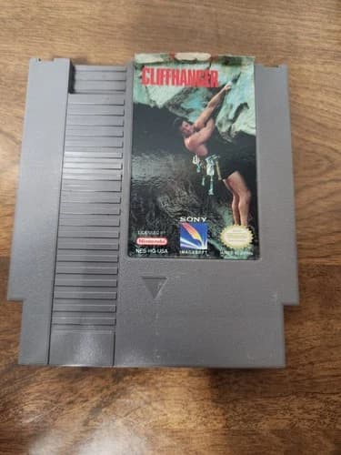 Cliffhanger Nintendo NES Authentic