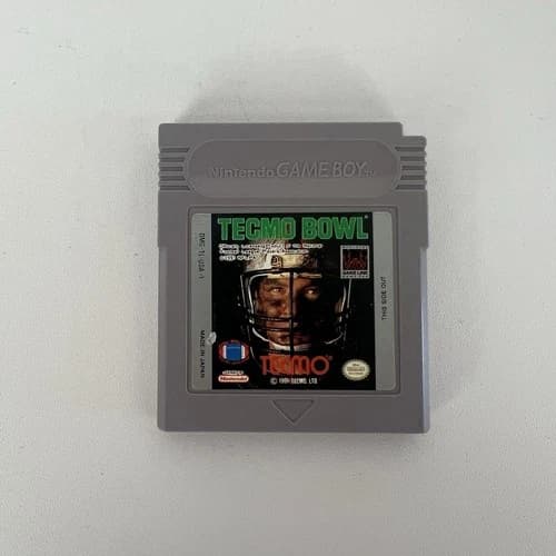 Tecmo Bowl (Nintendo Game Boy, 1991) Authentic Tested