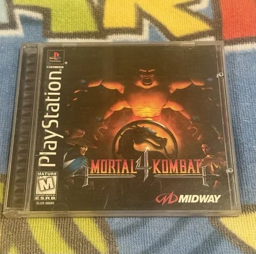 Mortal Kombat 4 Sony PlayStation 1, 1998 Good Disc Tested