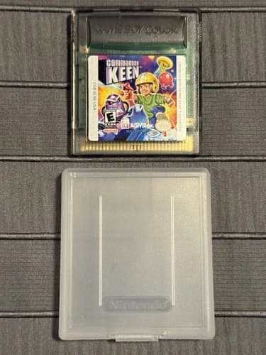 Nintendo Gameboy Color Commander Keen Cartirdge Only Tested Working