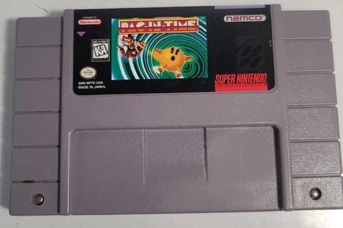 Pac In Time (Super Nintendo Entertainment System, 1995) SNES
