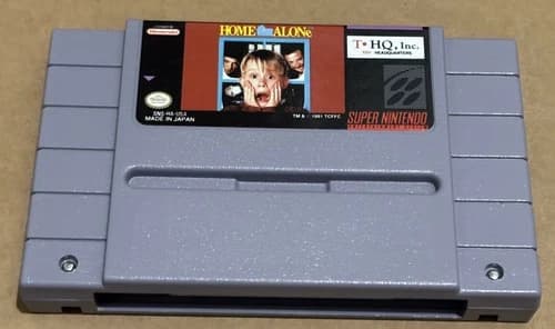 Super Nintendo SNES Home Alone (Cleaned, Tested & Working)