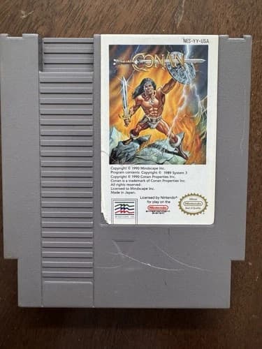 Conan: The Mysteries of Time Nintendo NES