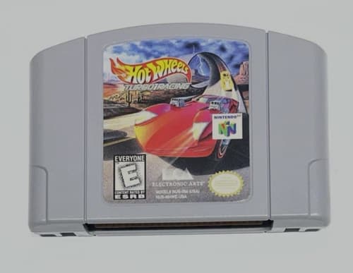 Hot Wheels: Turbo Racing (Nintendo 64 N64, 1999) N64 TESTED