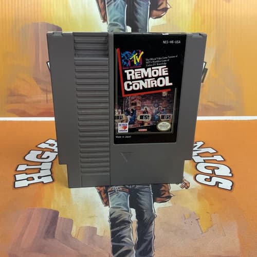 NES MTV REMOTE CONTROL! TESTED WORKING! CARTRIDGE ONLY