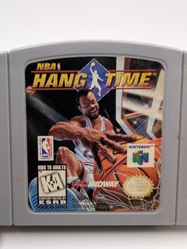 NBA HangTime - Nintendo 64 N64 Cartridge Game Only