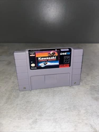 Kawasaki Caribbean Challenge (Super Nintendo, 1993) SNES Tested Working
