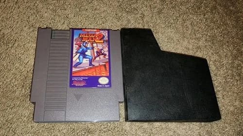 Mega Man 2 (Nintendo Entertainment System, 1988) NES Authentic Cartridge Tested